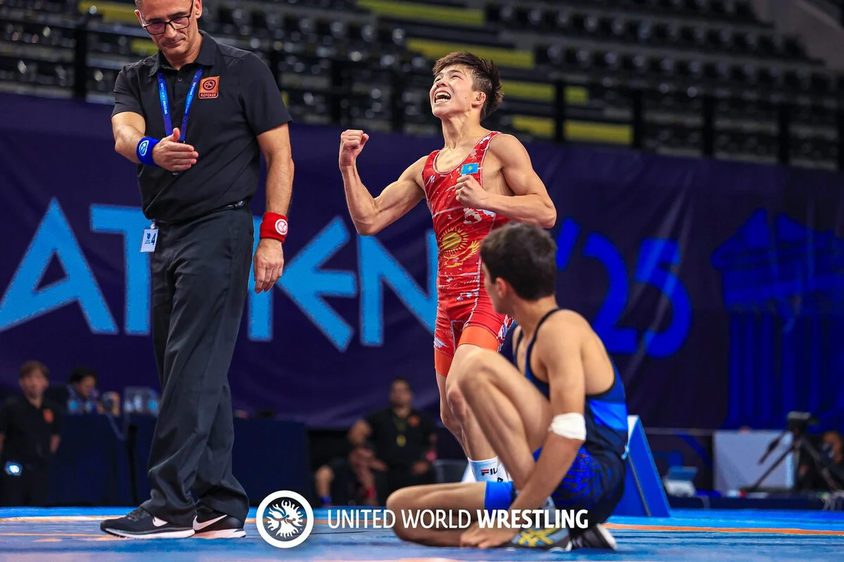 Казахстанец стал победителем юношеского чемпионата мира по греко-римской борьбе