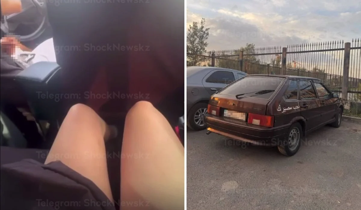 Таксист мастурбировал в авто при девушке и ее матери в Астане (ВИДЕО)