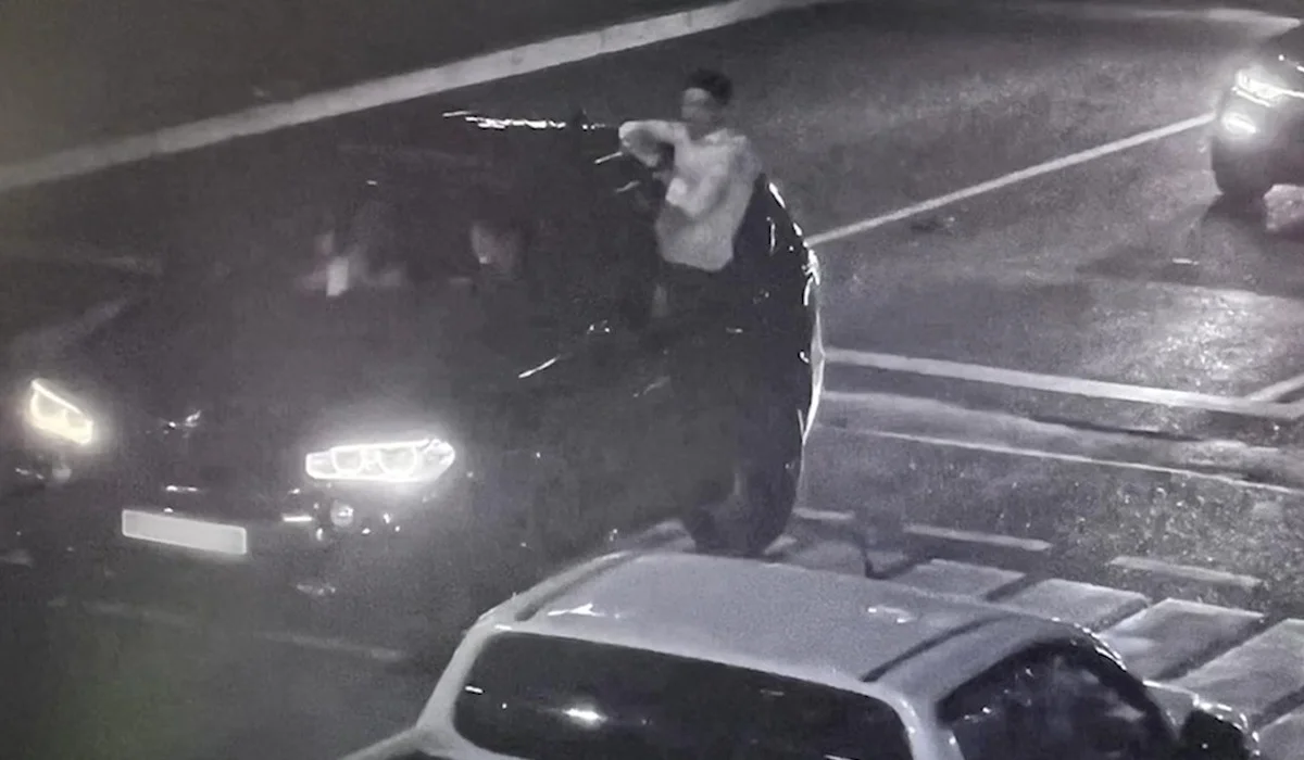 Устроили беспредел на улицах: опасную автоколонну задержали в Алматы (ВИДЕО)