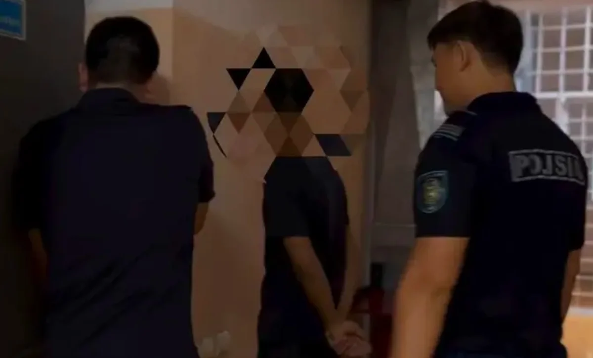 У молодого отца изъяли сотни «закладок» мефедрона в Талдыкоргане (ВИДЕО)
