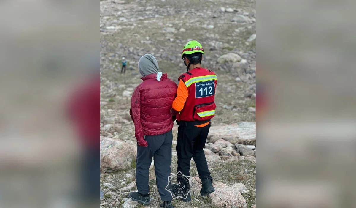 Камень упал на подростка в горах Алматы (ВИДЕО)