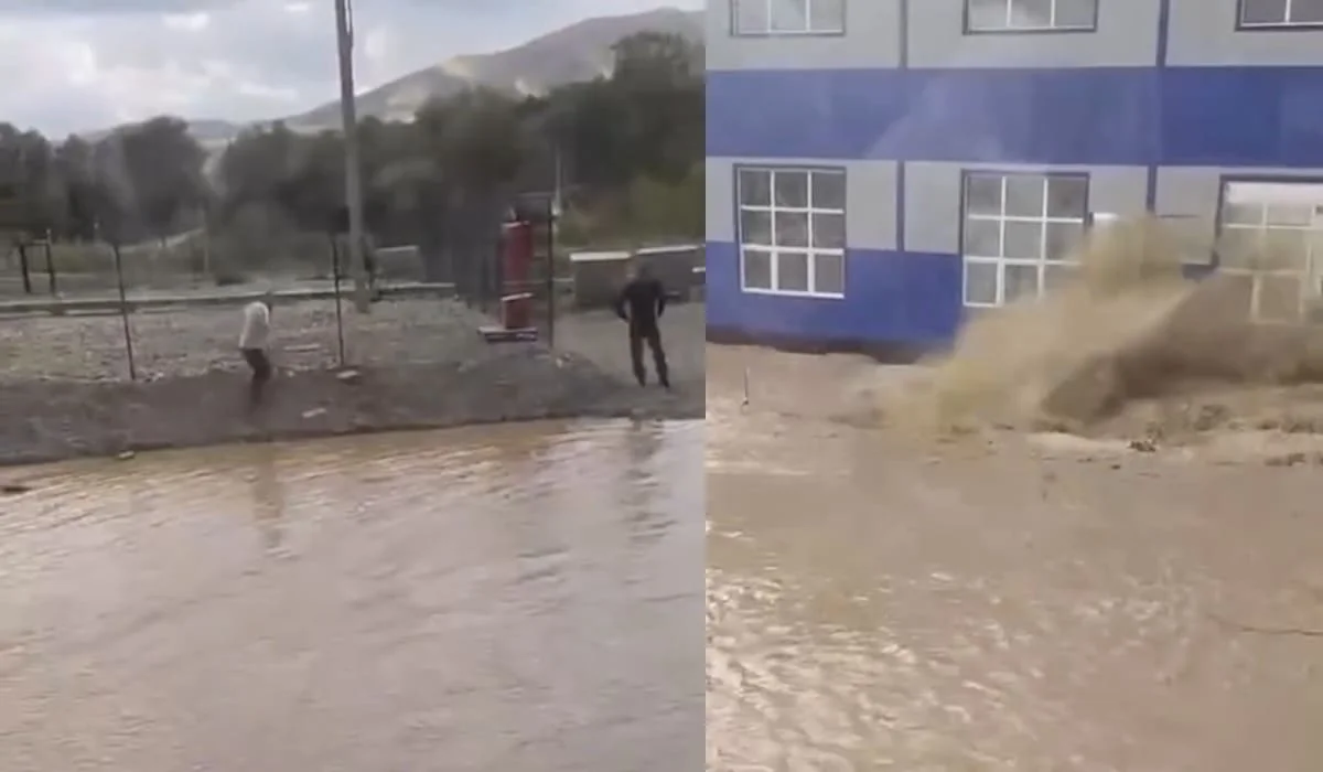 Авария произошла на ГЭС в области Жетысу: вода затопила территорию станции (ВИДЕО)