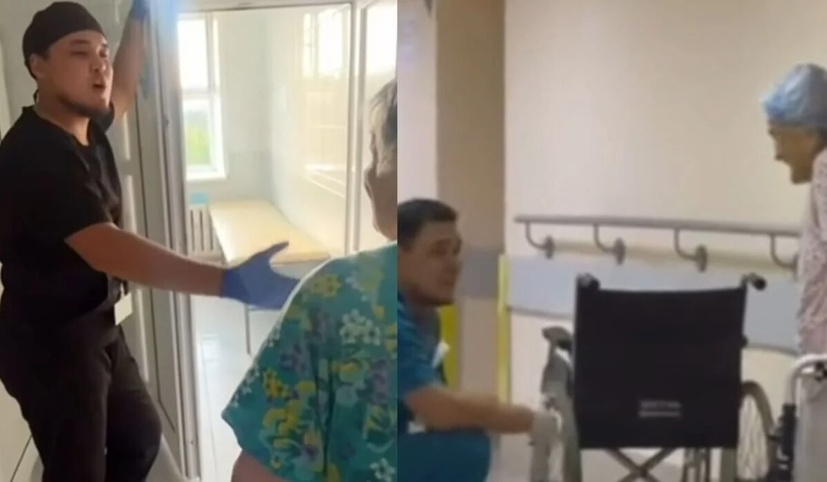 «Лечит тело и душу»: врач из Караганды тронул соцсети до слез исполнением песен с пациентами (ВИДЕО)