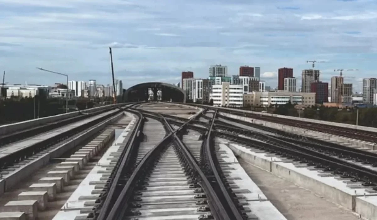 Ключевой этап строительства LRT завершили в Астане