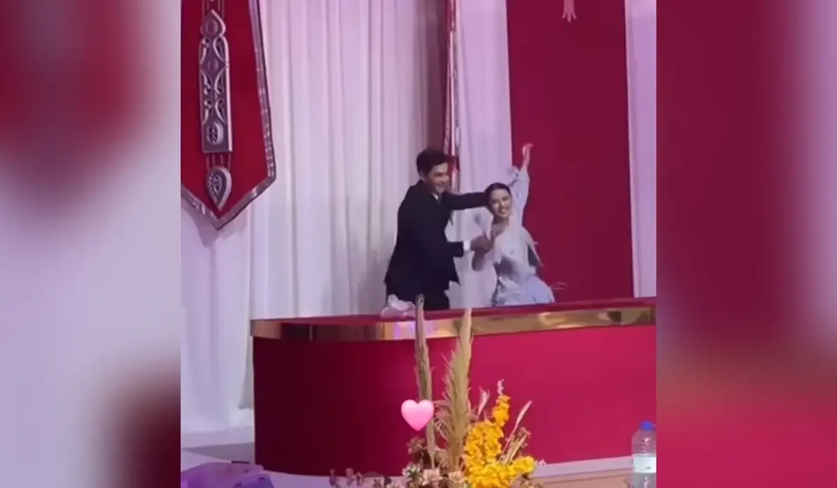 Танец сестры Димаша и ее супруга покорил соцсети (ВИДЕО)