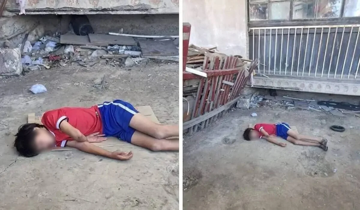 Детей забрали из неблагополучной семьи в Атырау