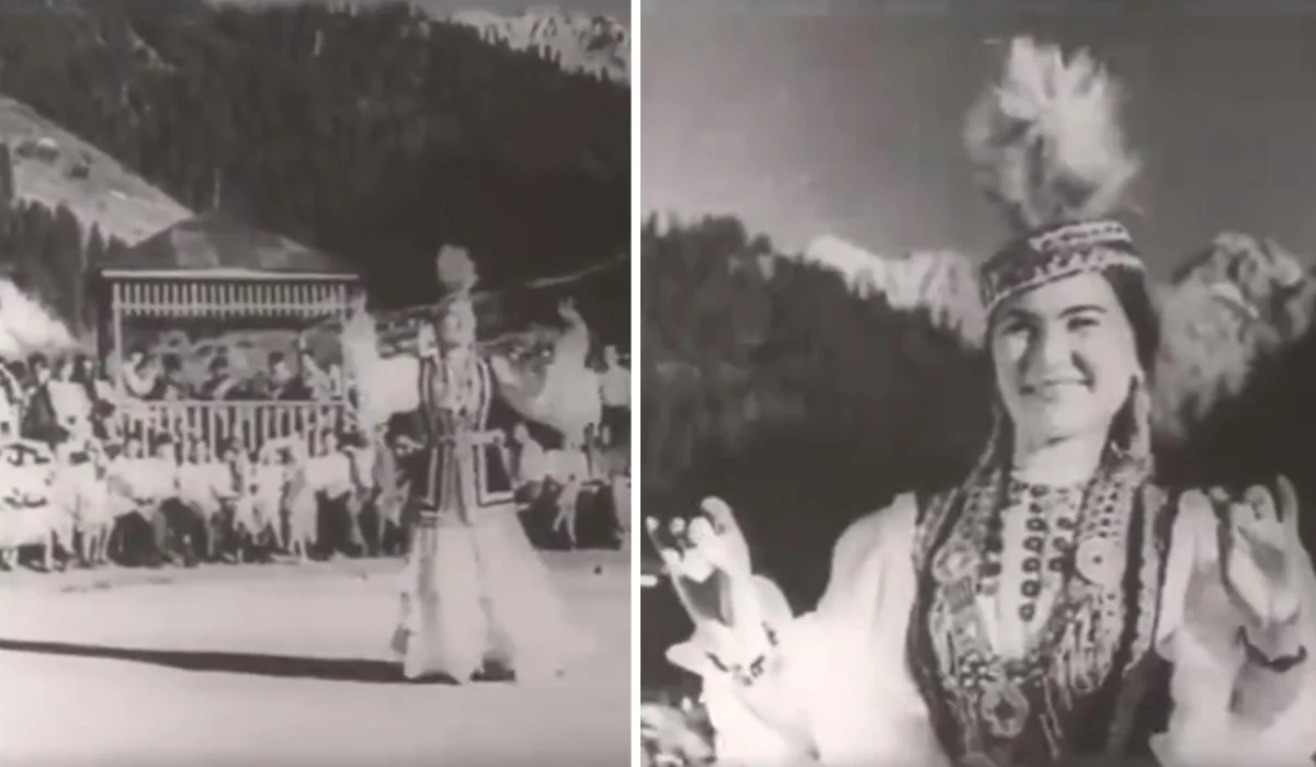 Архивное видео 1938 года с танцем Шары Жиенкуловой покорило Казнет