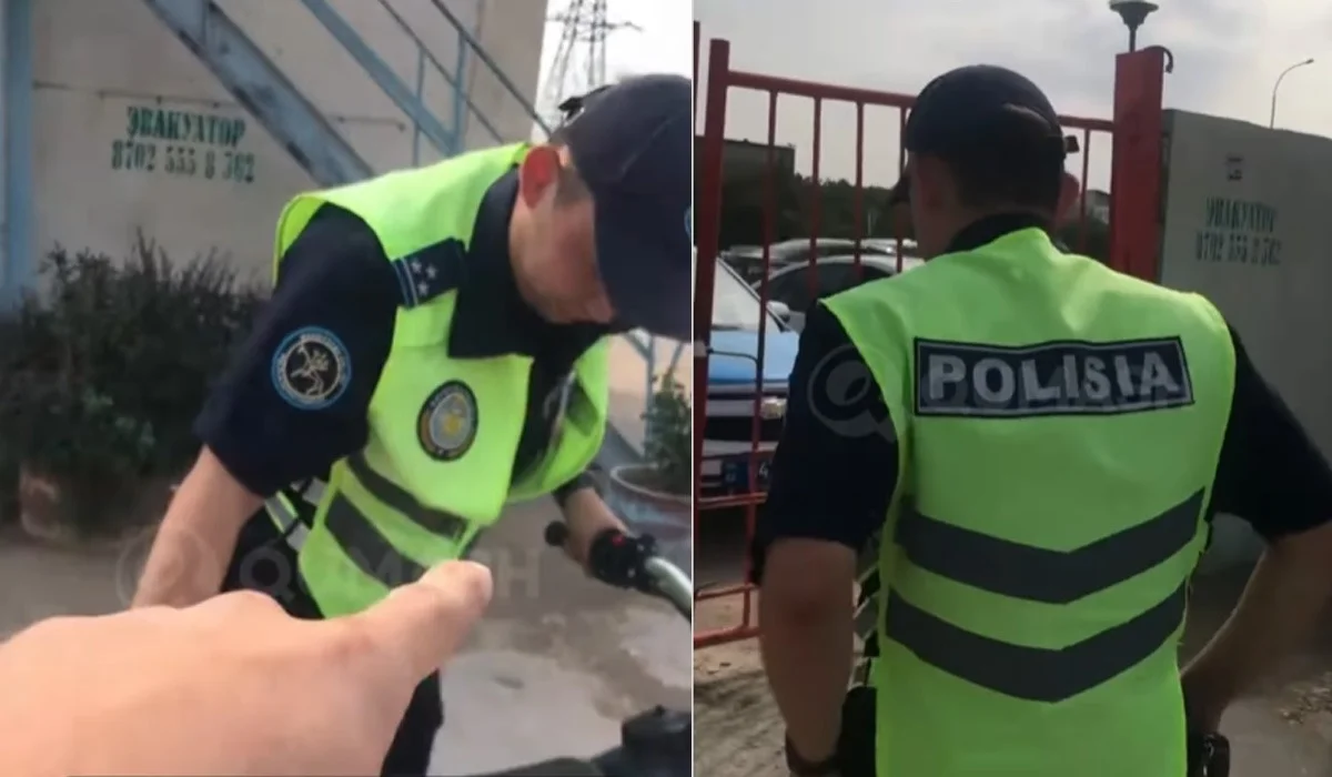 Подросток оскорбил полицейских и попал под уголовное дело в Актау (ВИДЕО)