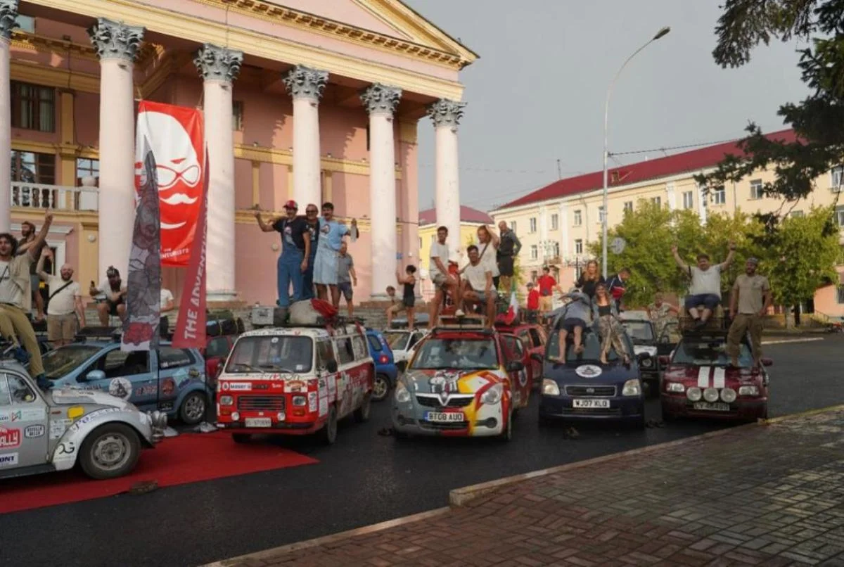 Международный автопробег «Mongol Rally» финишировал в Усть-Каменогорске