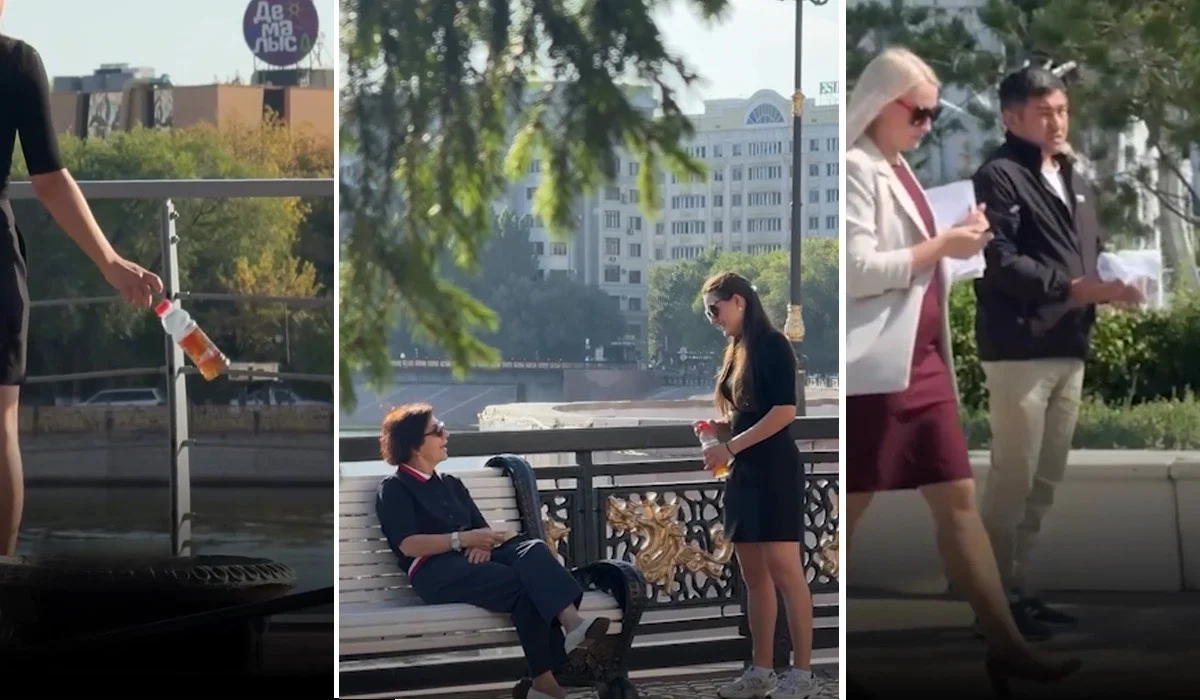 «В Астане не мусорят!» Социальный эксперимент показал неожиданный исход