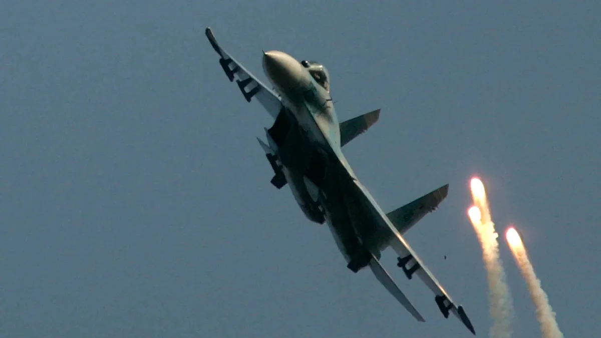 Истребитель F-16 разбился во время подготовки к авиашоу в Польше