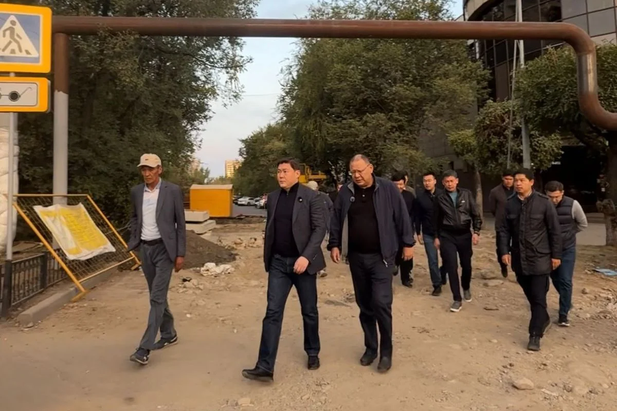Заместитель акима Алматы провел ранний объезд городских объектов