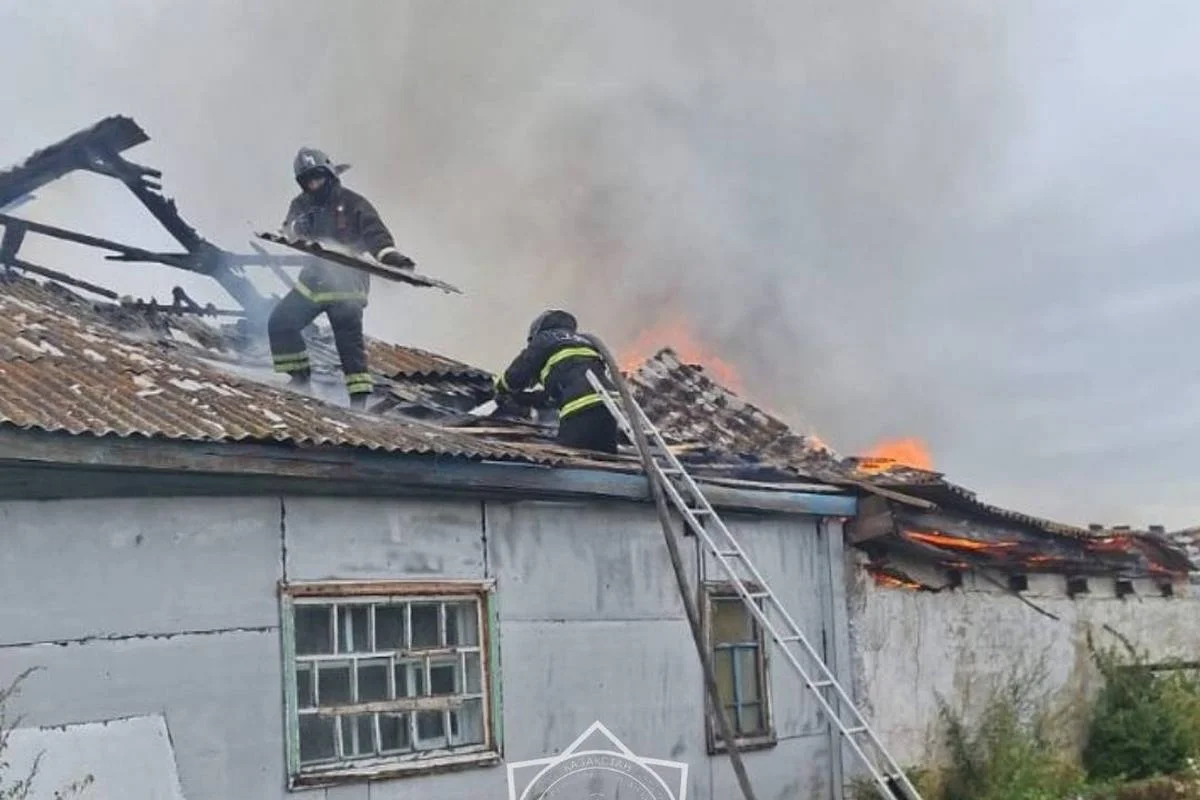 Девятилетний мальчик поджег сарай во дворе своего дома в СКО