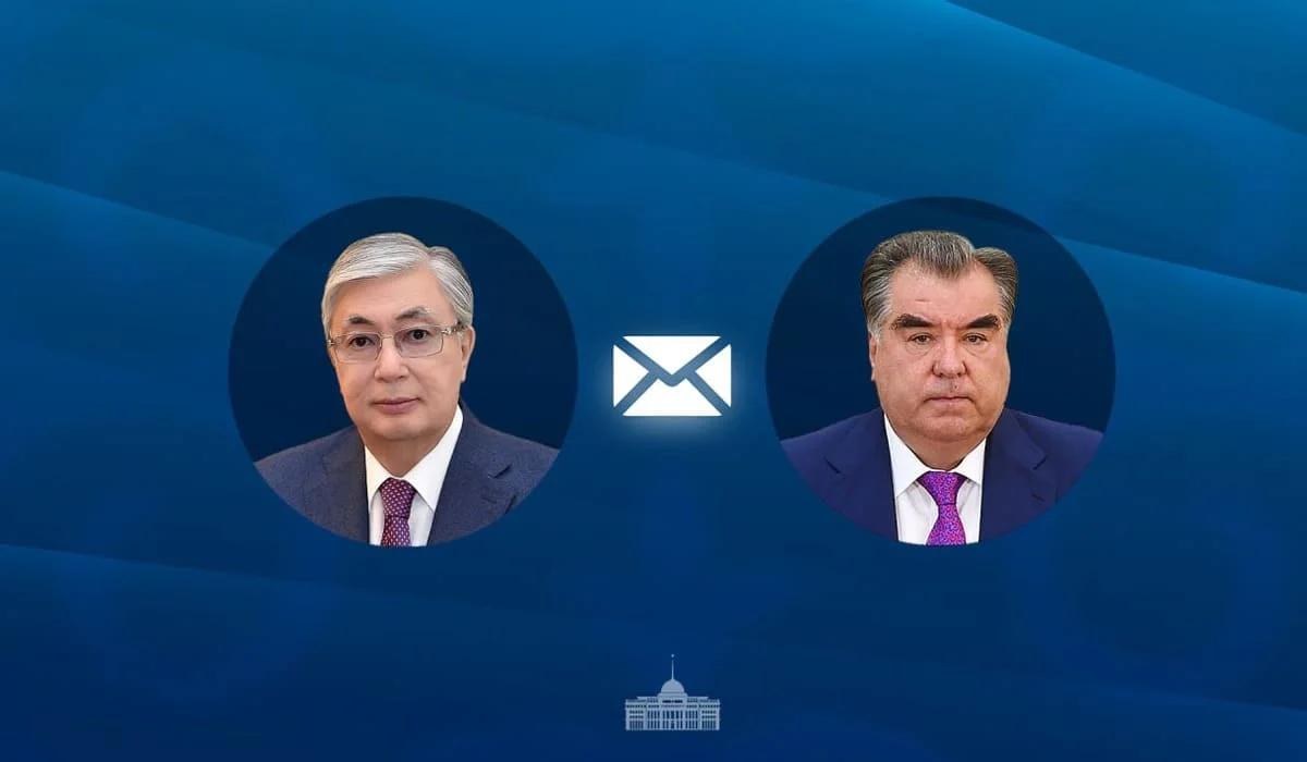Токаев поздравил Рахмона с Днем независимости Таджикистана