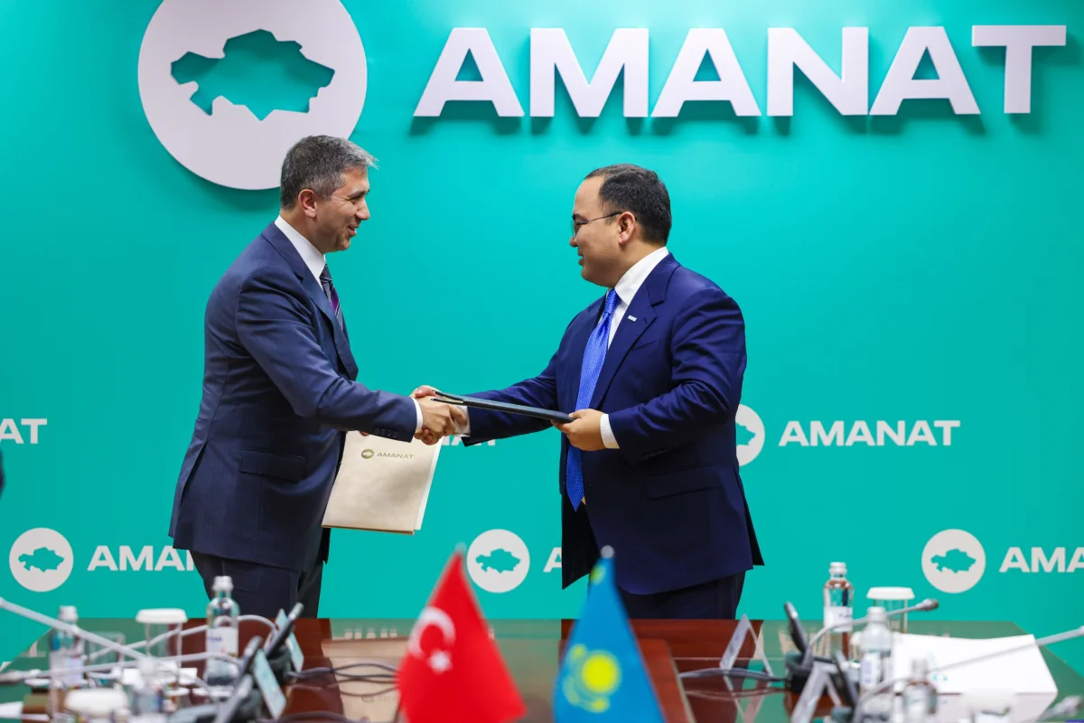 Партийная дипломатия: «AMANAT» и AK Parti усиливают стратегическое взаимодействие
