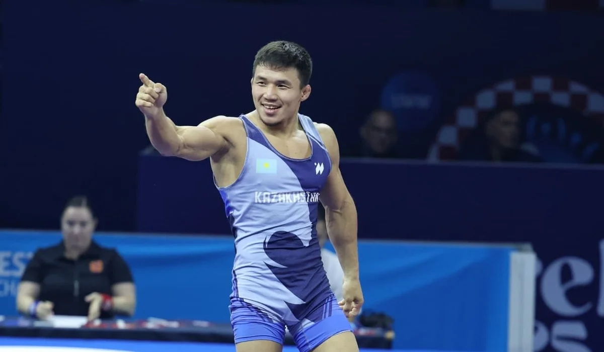 Вольник Нуркожа Кайпанов завоевал бронзовую медаль чемпионата мира