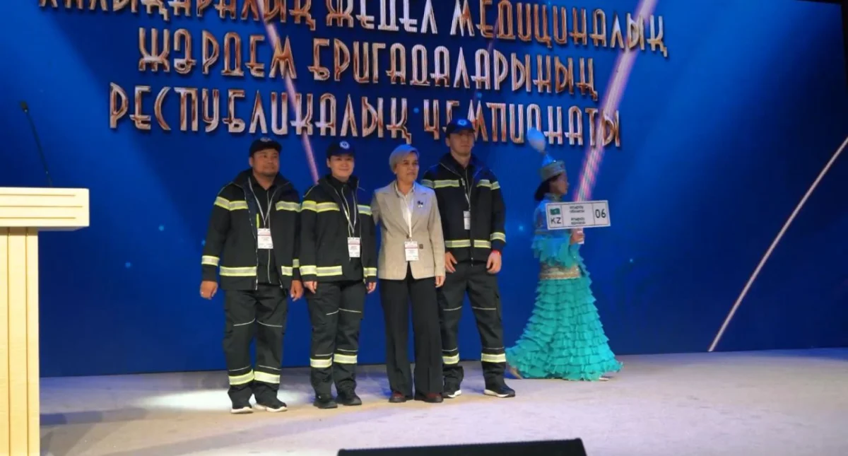 Лучших среди бригад скорой медицинской помощи определили в Актау