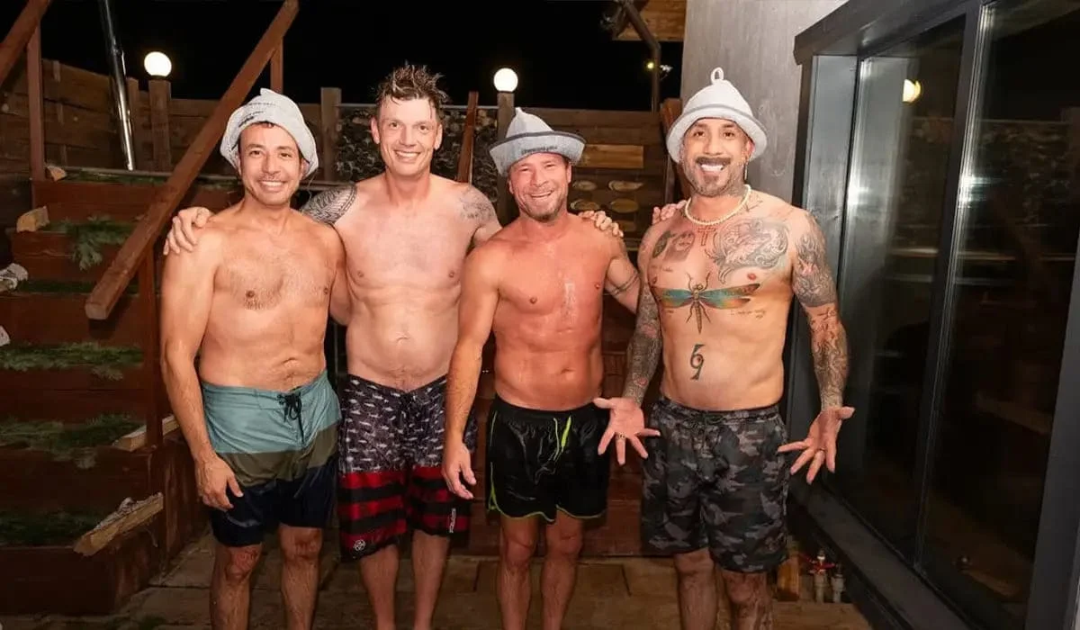 Backstreet Boys впервые сходили в баню в Астане и остались в восторге