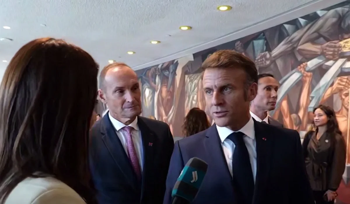 «Я люблю Казахстан»: Макрон рассказал о встрече с Токаевым в ООН (ВИДЕО)