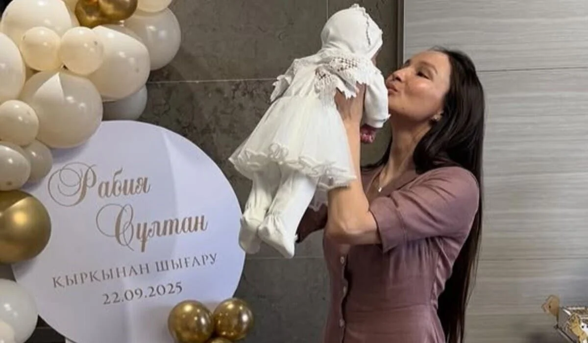 Жена Кайрата Нуртаса дала новорожденной дочери необычное имя