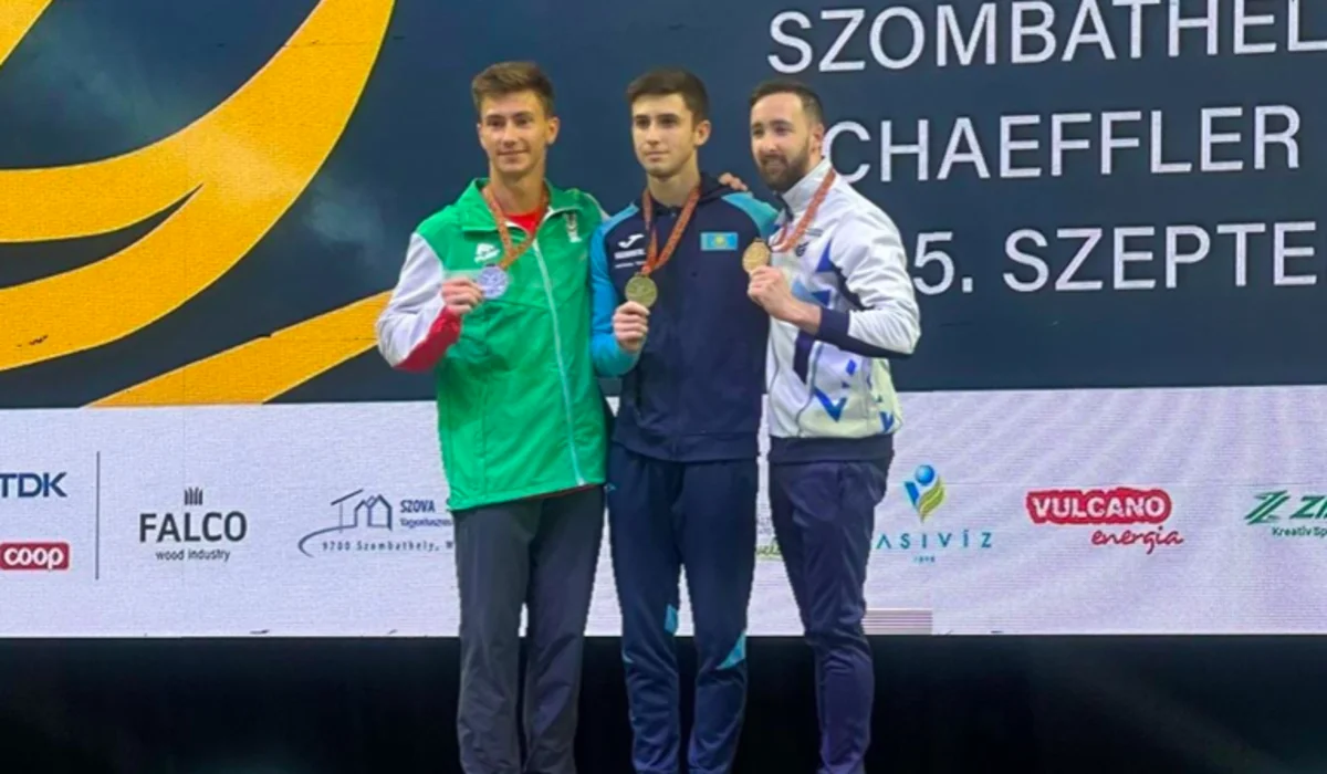 Казахстанский гимнаст обошел олимпийского чемпиона и взял золото в Венгрии