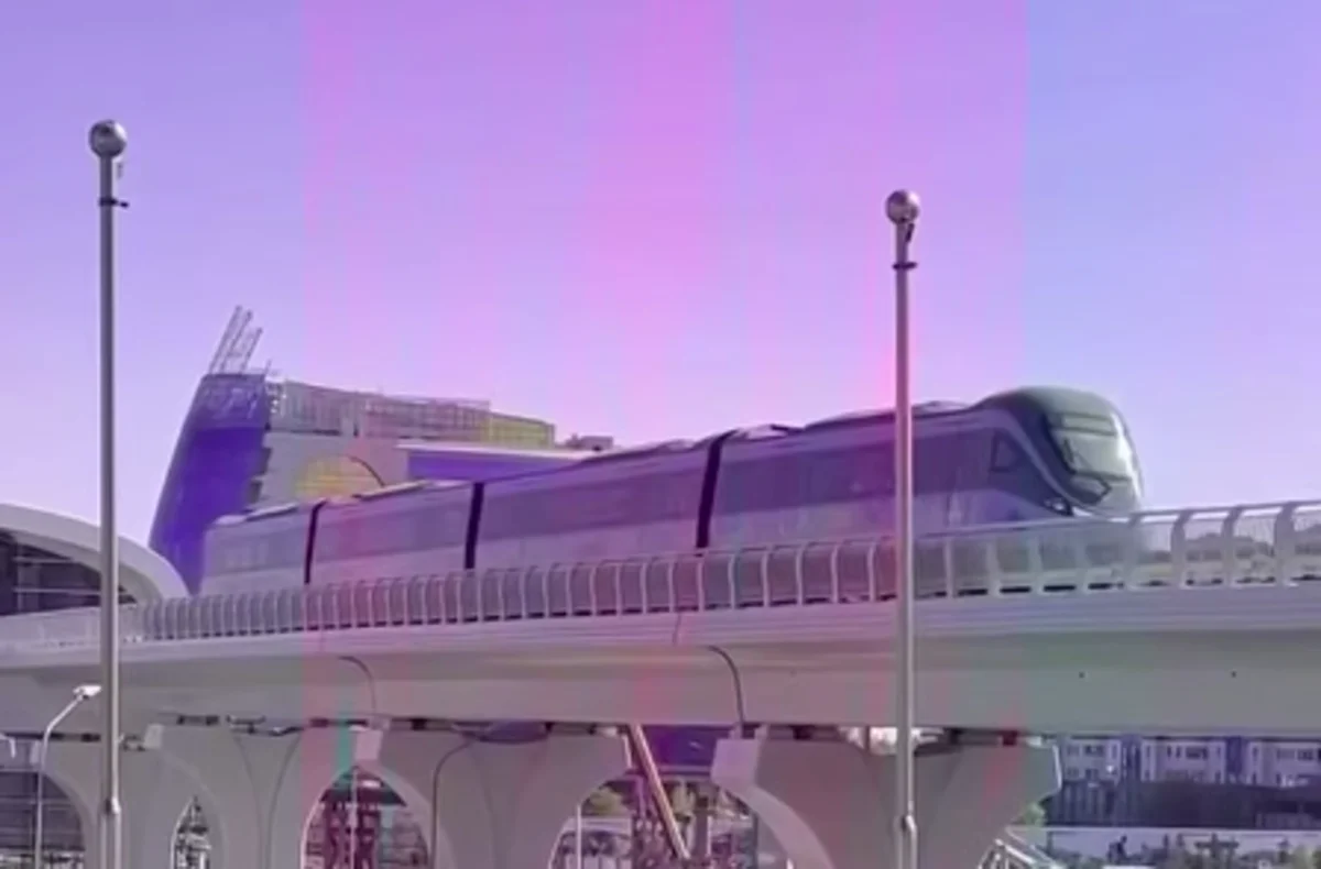 Астана готовится к запуску LRT: первые кадры испытаний уже в Сети (ВИДЕО)