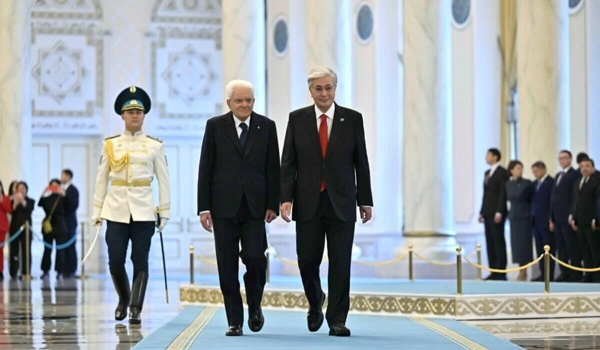В Акорде состоялась встреча президентов Казахстана и Италии (ФОТО, ВИДЕО)