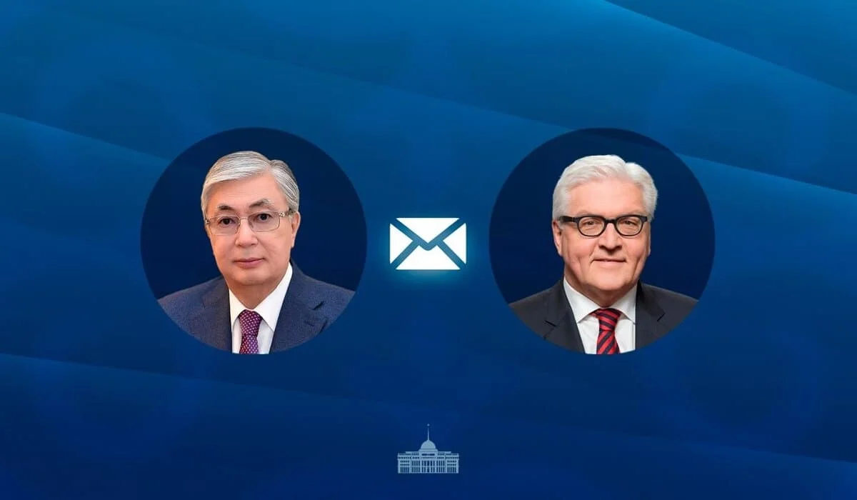 Токаев поздравил президента Германии с 35-летием Дня германского единства
