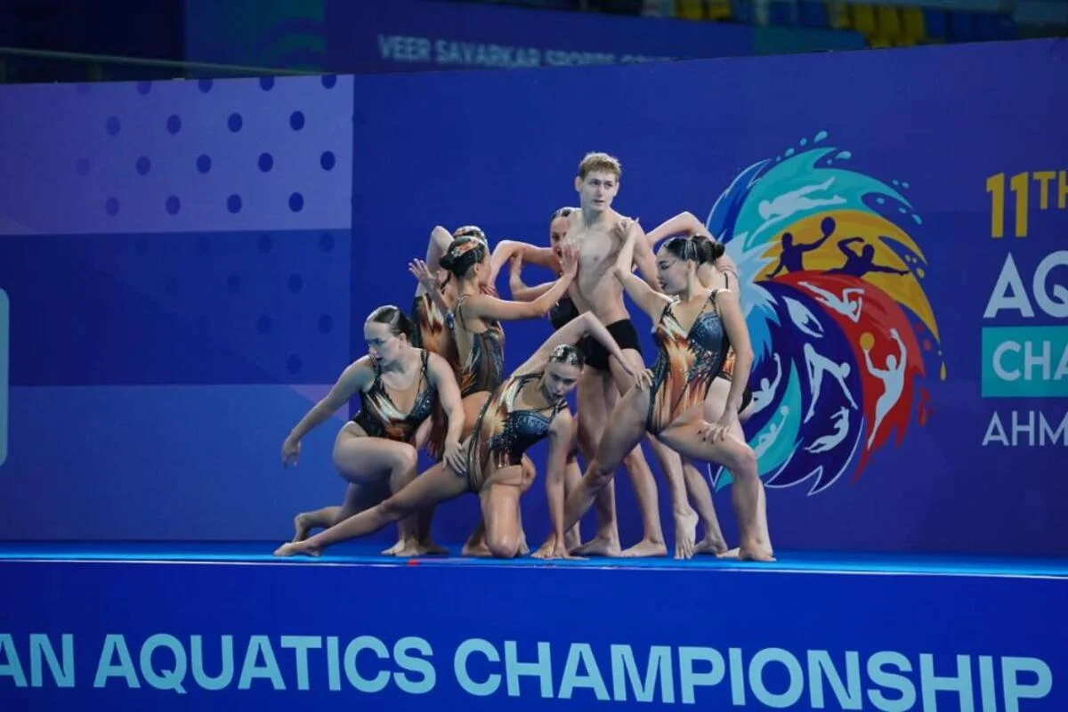 Казахстан завоевал семь золотых медалей на чемпионате Азии по артистическому плаванию