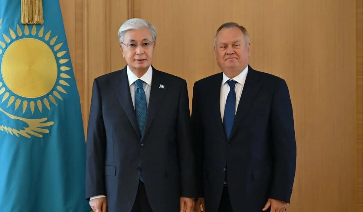 Токаев принял председателя правления ВТБ Андрея Костина