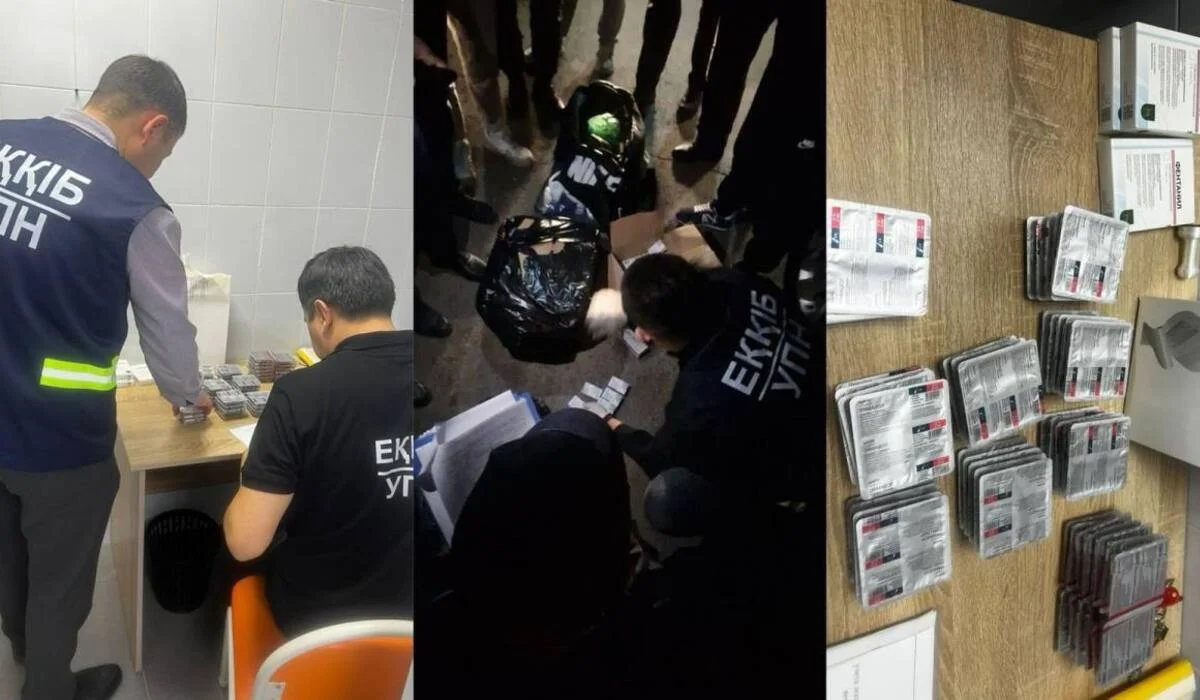 Мужчину с 328 упаковками наркосодержащих лекарств задержали в Караганде