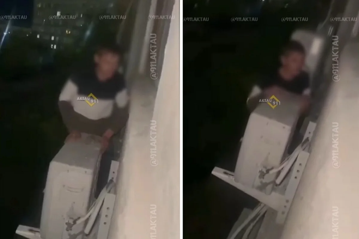 Влез по стене на третий этаж и пытался проникнуть в квартиру мужчина с ножом в Актау