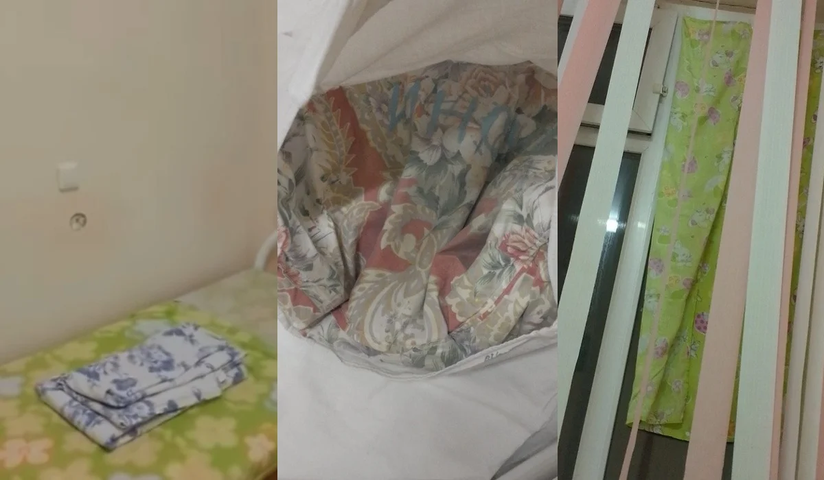 Пациентка пожаловалась на запах и грязь в педиатрическом отделении Экибастуза (ВИДЕО)