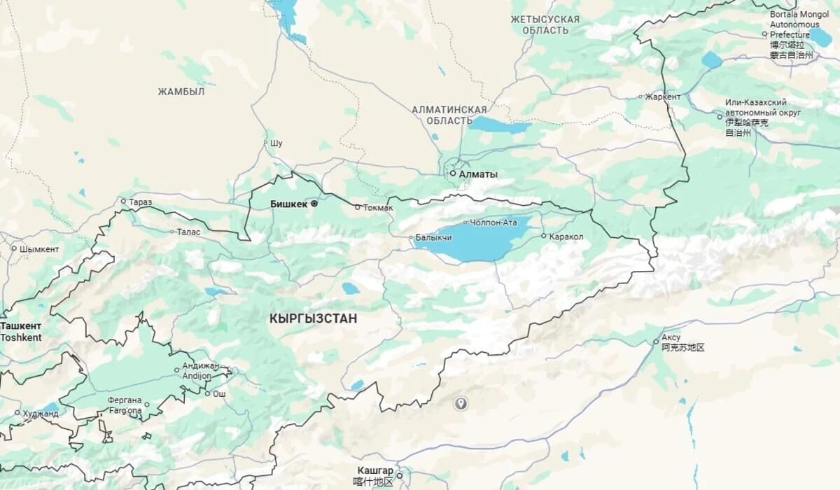 Землетрясение магнитудой 4,8 зарегистрировали казахстанские сейсмологи