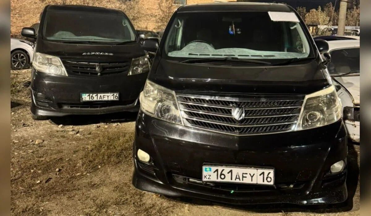 Два «Альфарда» с одним номером нашли полицейские в Усть-Каменогорске