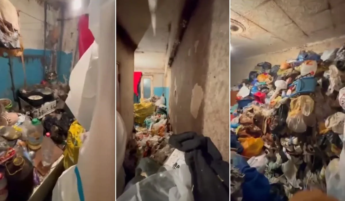 Семья с ребенком жила среди мусора и тараканов в Атырау: видео шокировало Казнет