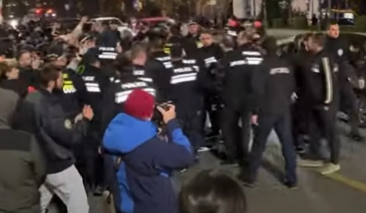 Массовая акция протеста в поддержку арестованной журналистки прошла в Тбилиси