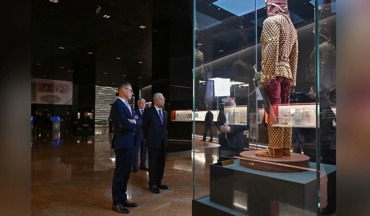 Президенты Казахстана и Финляндии посетили Национального музея (ФОТО)