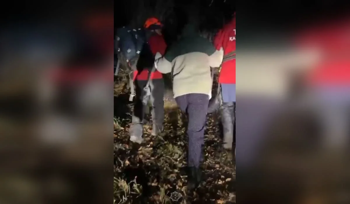 Поступило тревожное сообщение «SOS»: беременную спасли в горах в Алматинской области (ВИДЕО)