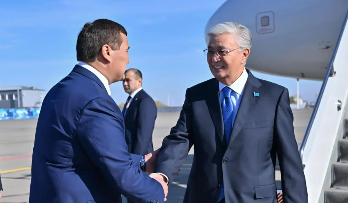 Токаев прибыл с рабочим визитом в Кызылординскую область