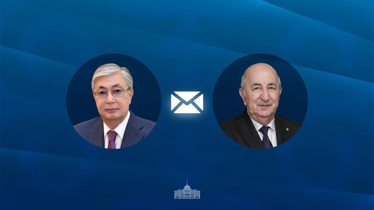 Токаев поздравил президента Алжира с Днем революции