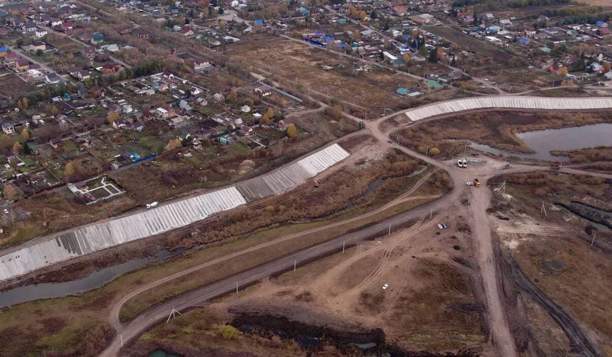 На реконструкцию дамбы в СКО правительство выделило 1,4 млрд тенге (ФОТО)