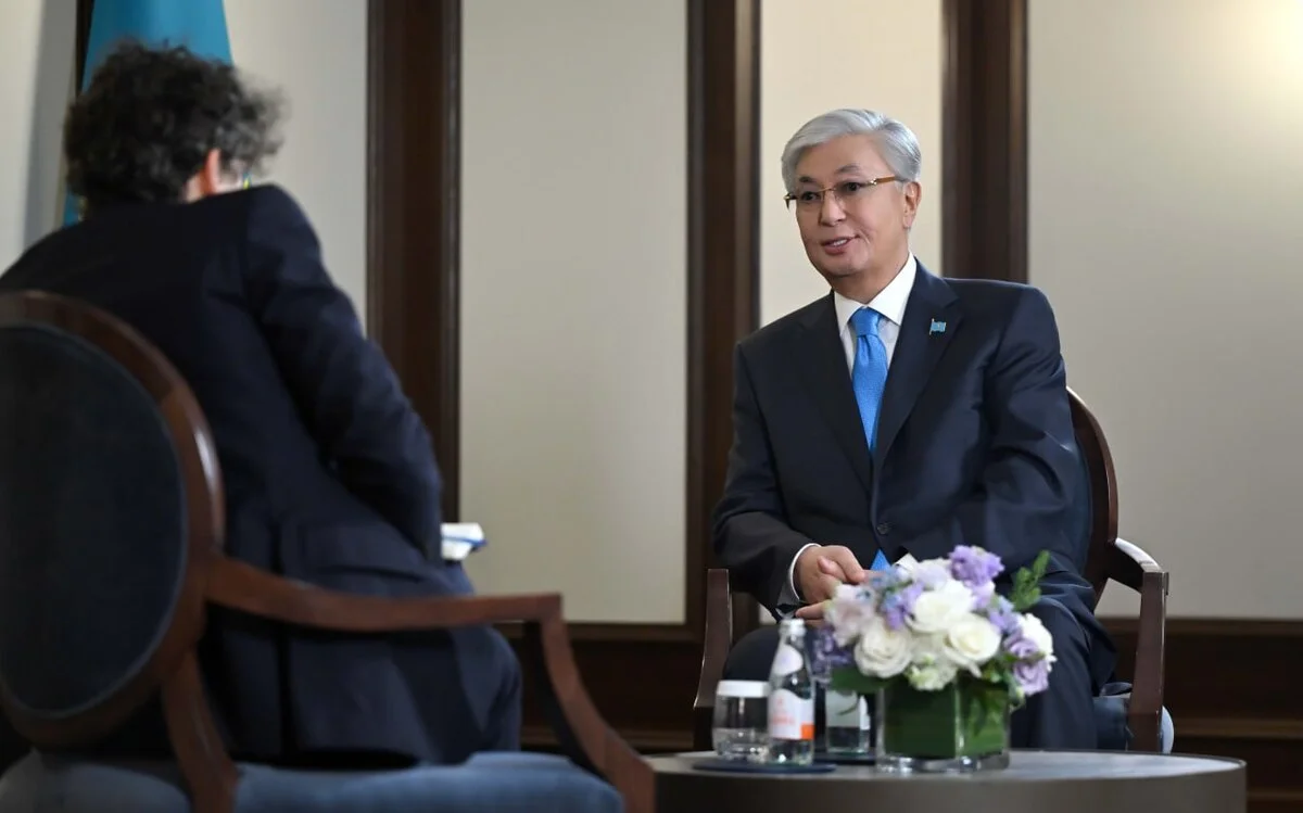 Токаев дал интервью The Washington Post и The New York Times во время визита в США