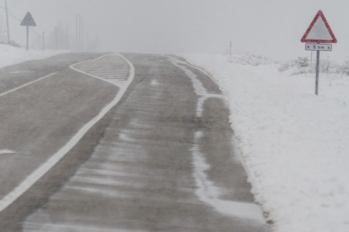Движение на трассе Астана - Павлодар временно ограничено из-за непогоды