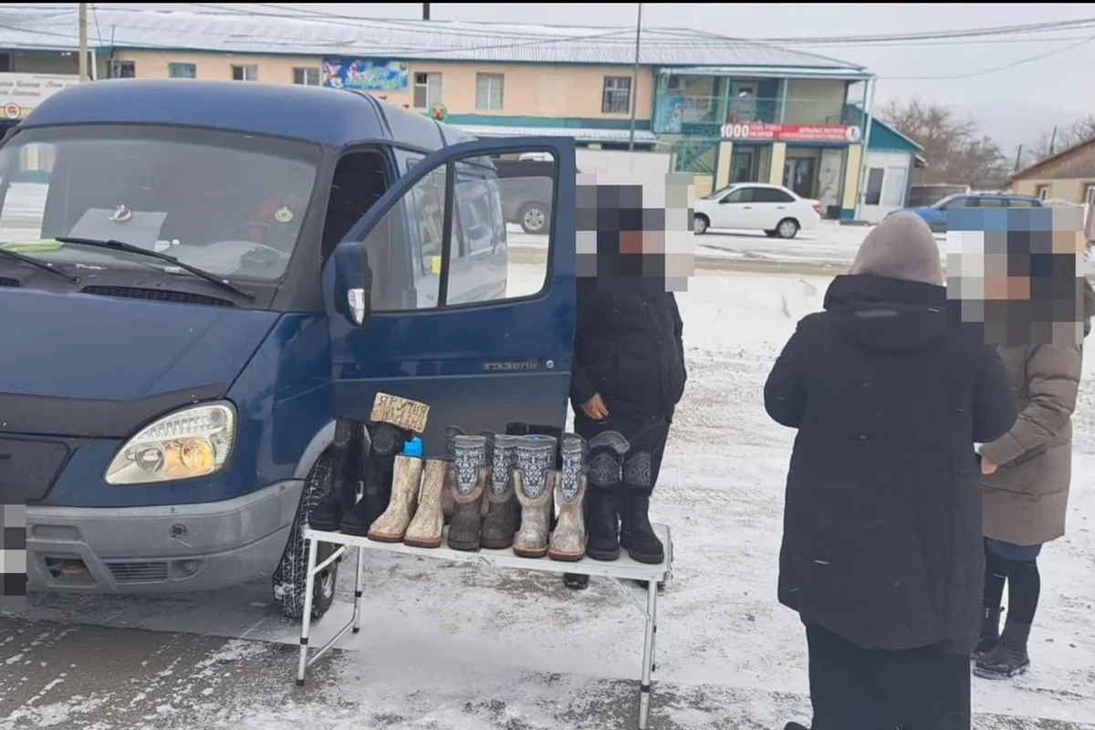 Иностранец нелегально торговал унтами в Павлодарской обалсти