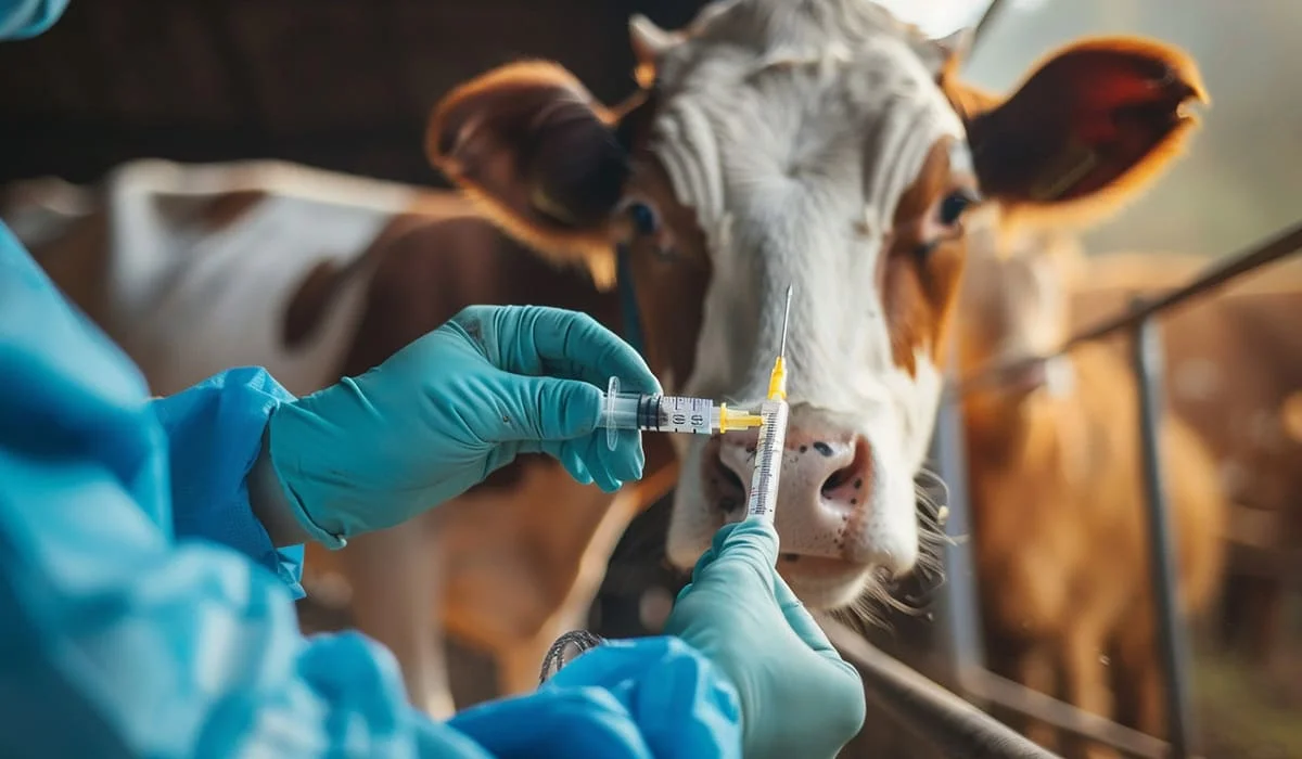 Ветеринары приписали 10 тысяч прививок сельхозживотным на севере Казахстана