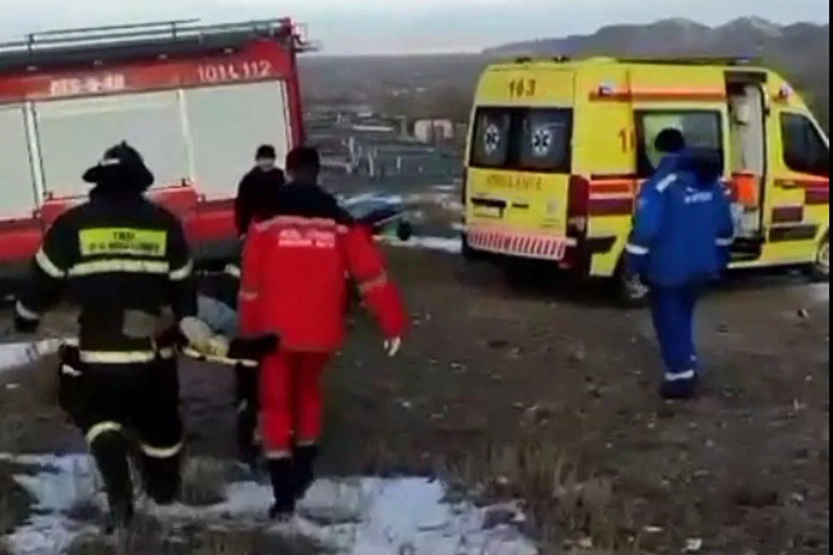 Подросток сорвался с обрыва в Каменном карьере в Темиртау