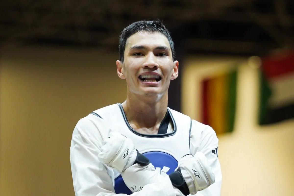 Казахстанский таеквондист Нурбек Газез завоевал бронзу Исламиады в Эр-Рияде