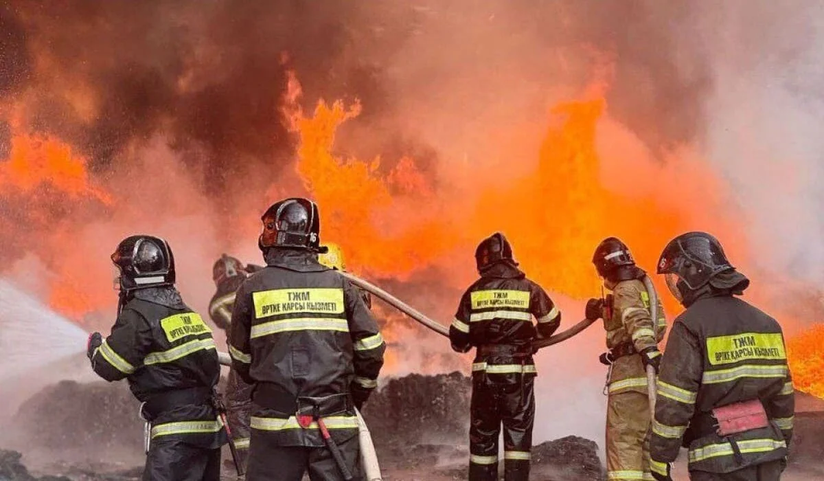 Трагедия в Туркестанской области: при пожаре погибли 12 человек, включая 9 детей
