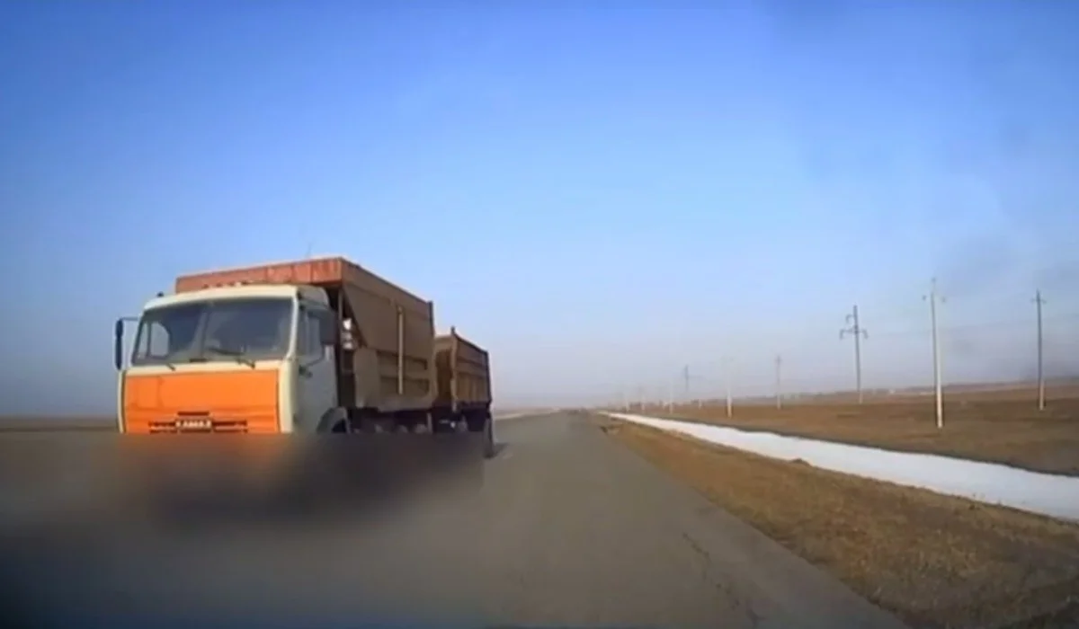 Водителя КамАЗа под наркотиками задержали в Павлодарской области (ВИДЕО)